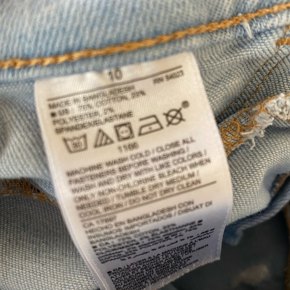 Girls Old Navy jeggings ... Used condition